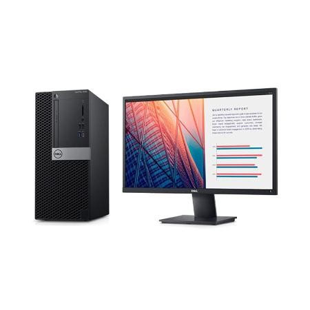 OptiPlex 5060 Tower 230975（i5-8500处理器/8G内存/128G SSD+1T硬盘/集显/DVDRW/硬盘保护/23.8英寸显示器/5年质保）